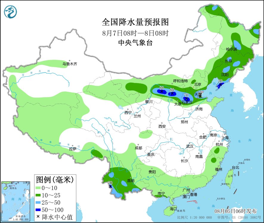 東北華北等地有較明顯降水 江漢江淮等地有持續(xù)性高溫