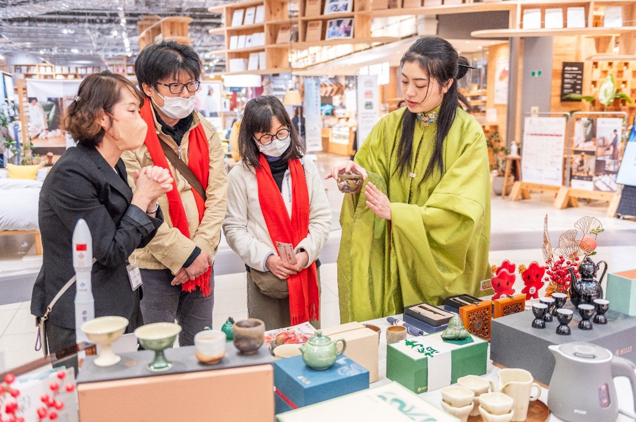 活動現(xiàn)場。中國駐大阪旅游辦事處供圖